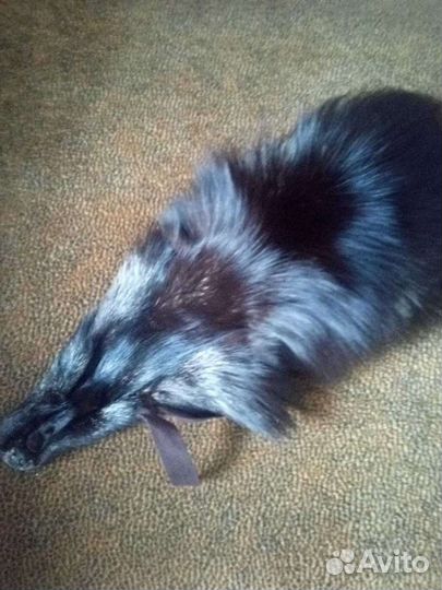 Воротник из чернобурки