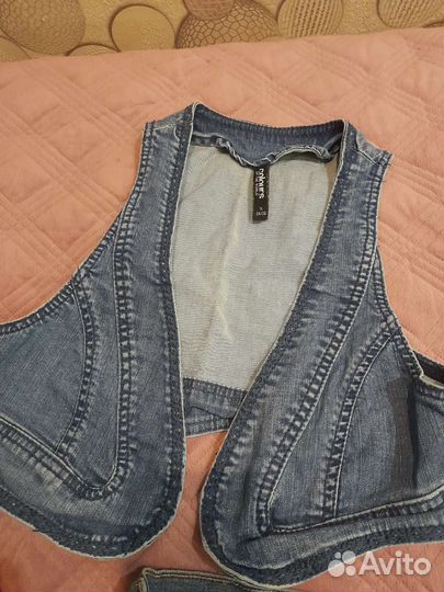 Шорты, жилетки для девочки 140-146