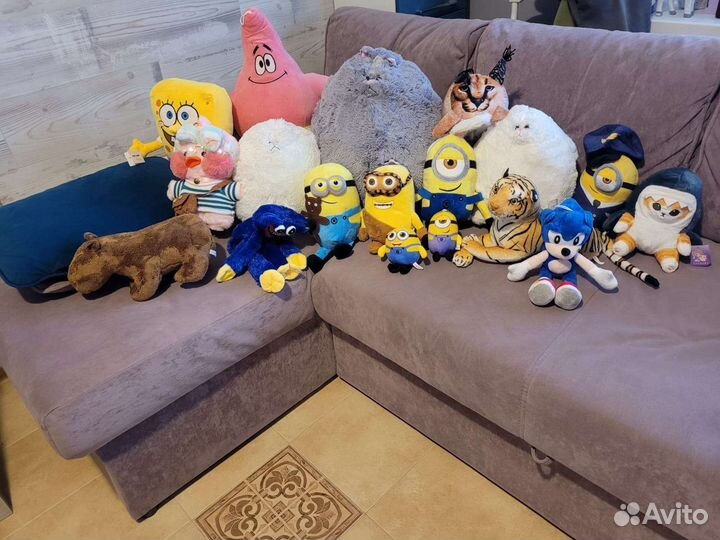 Капибара, миньоны, котики, шлепа, губка Боб, тигр