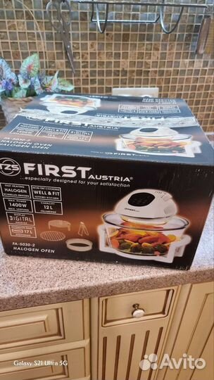 Аэрогриль новый, First FA 5030-2 White, на 17л