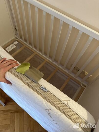 Детская кроватка IKEA сундвик