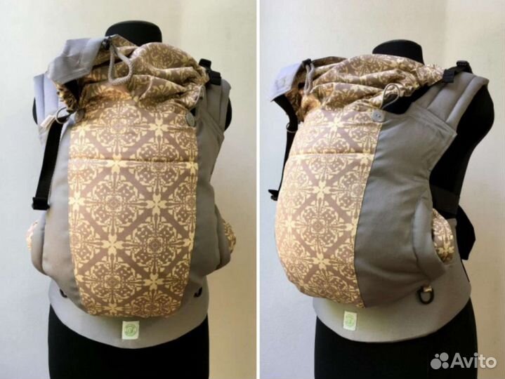 Эрго-рюкзак Aloe slings с бандажным поясом