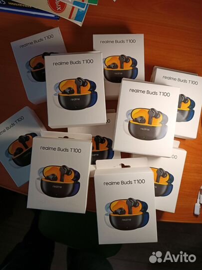Беспроводные наушники realme buds t100