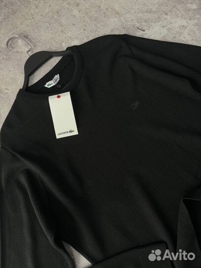 Свитер Lacoste черный LUX