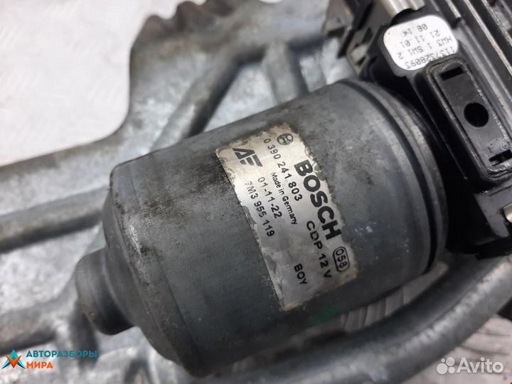 Механизм стеклоочистителя (трапеция дворников)