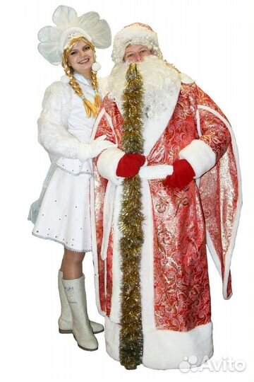 Дед Мороз и Снегурочка на дом, новогодние елки