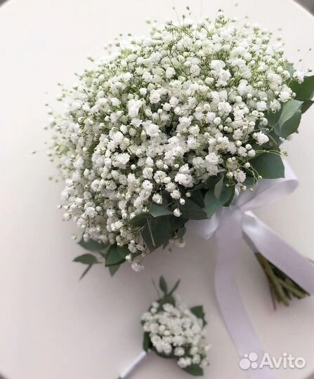 Букет из гипсофилы