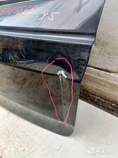 Дверь багажника нижняя бмв