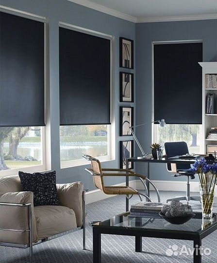 Рулонные шторы 3в1 от производителя