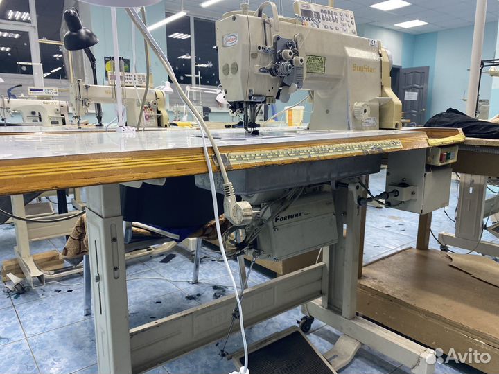 Двухигольная швейная машина SunStar