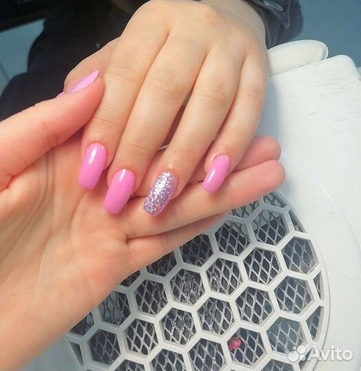 Маникюр, покрытие гель-лаком, наращивание