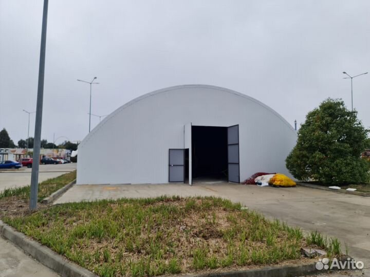 Ангар арочный, профлист 20*40*3