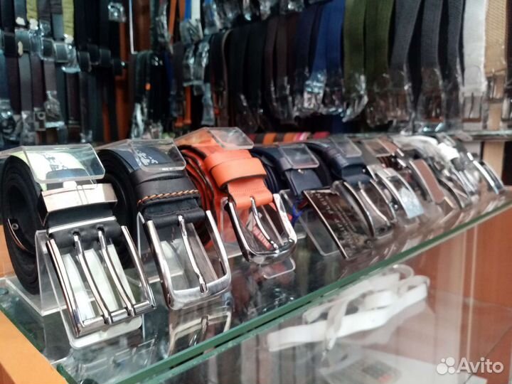 Ремень кожаный