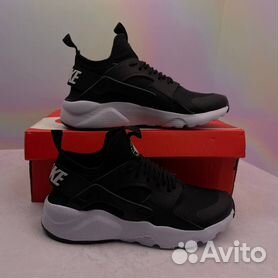 Nike huarache ultra black and outlet red