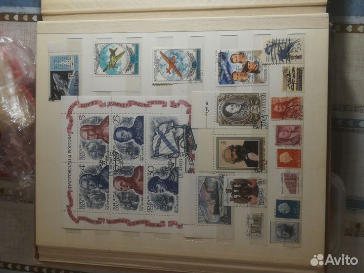 Набор марок разных стран