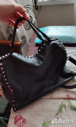 Сумка женская натуральная кожа через плечо