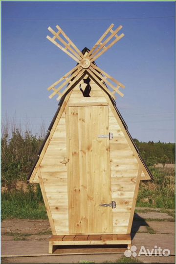 Дачный туалет домик EXV