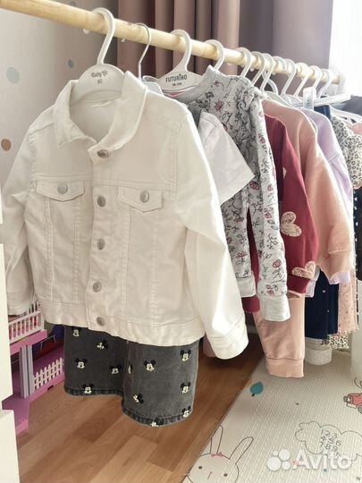 Вещи пакетом на девочку 86 92 zara hm baby go