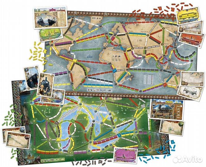 Настольная игра Ticket to Ride: Rails and Sails