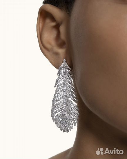 Boucheron Серьги Plume de Paon