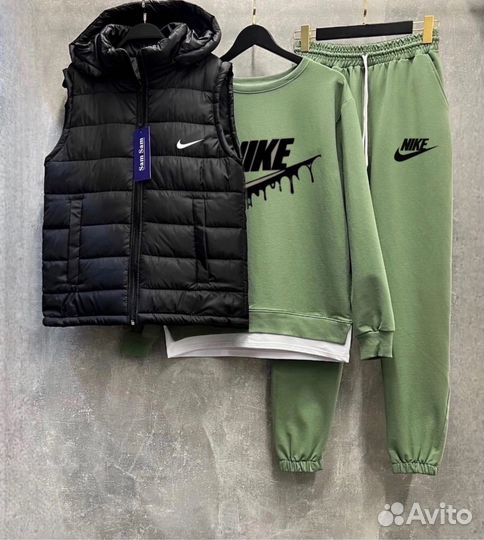 Спортивный костюм мужской тройка nike