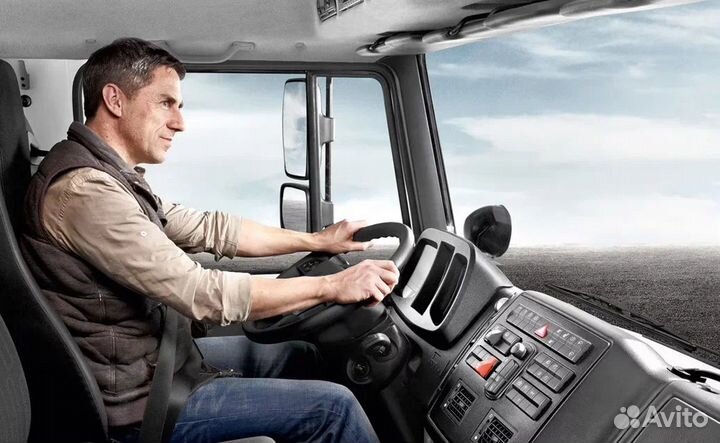 Водитель категории Е. Вахта. Работа