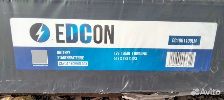 Edcon аккумулятор