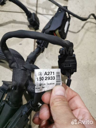 Моторная проводка двиг M271 Mercedes