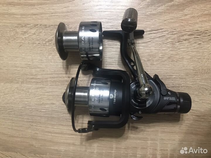 Катушка рыболовная с байтранером,карповая