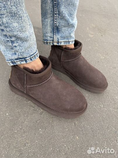Угги UGG Ultra Mini Chocolate