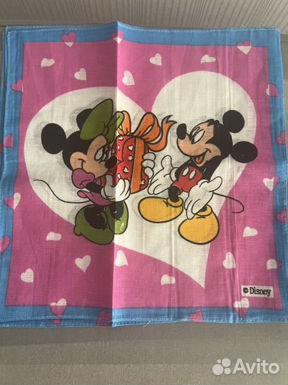 Носовые платочки «Микки Маус» Disney 7 шт 27х27 см