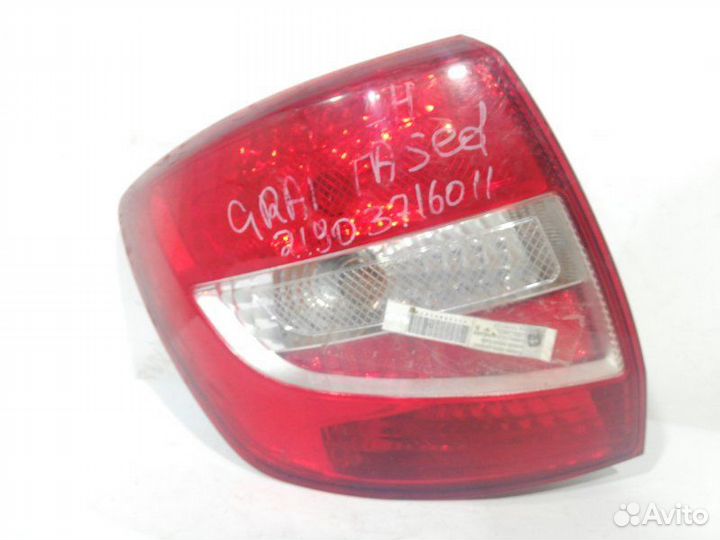 Фонарь внешний задний левый LADA Granta 1 2191 до
