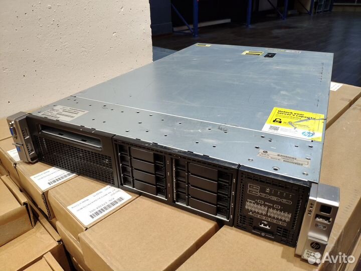 Сервер HP DL380p Gen8 8SFF 2x Xeon E5-2660v2 256Gb