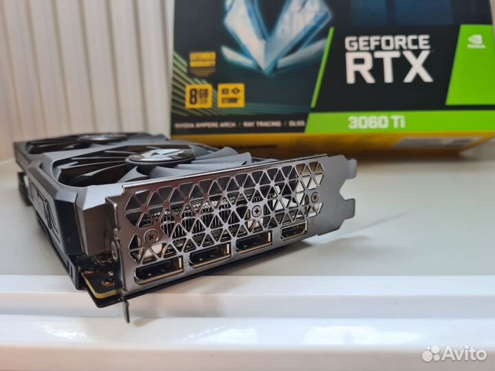 Видеокарта Zotac RTX 3060ti и Evga RTX 3060