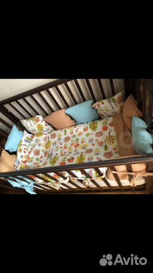 Постельное бельё детское и подушки-бортики