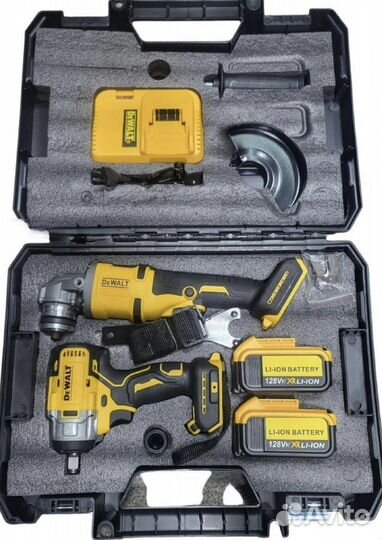 Набор аккумуляторных инструментов DeWalt 2в1