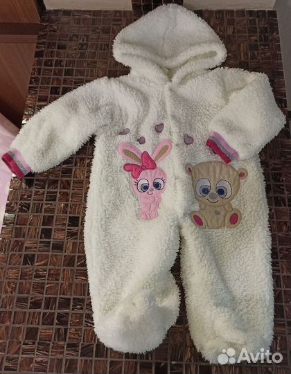 Комбинезон на девочку 68