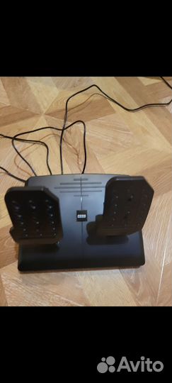 Игровой руль с педалями для пк и для пс4 и пс3