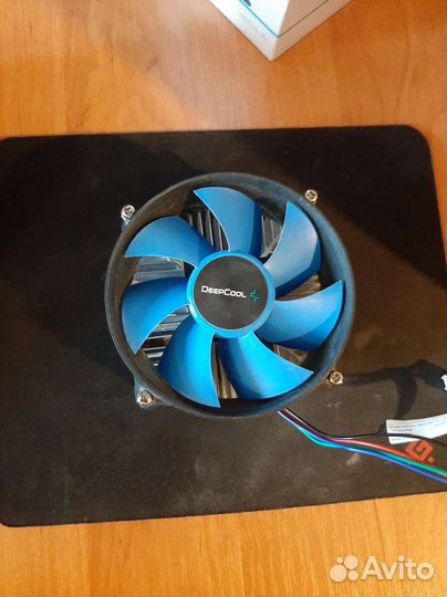 Кулер процеccорный Deepcool blue / black