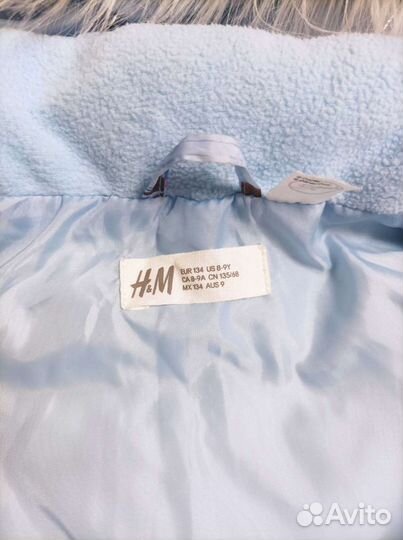Куртка весенняя для девочки H&M 8-9 лет