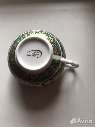 Чашка тонкий костяной фарфор без блюца-Япония