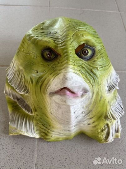 Маска резиновая Человек-рыба