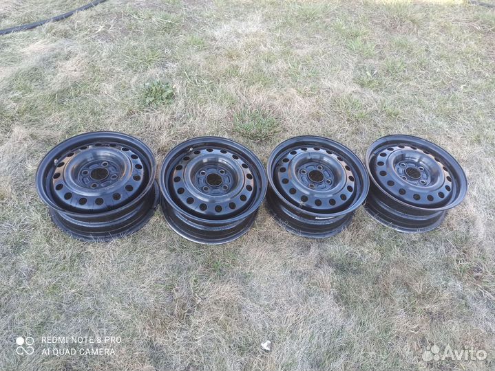 Штампованные диски r14. 4/100