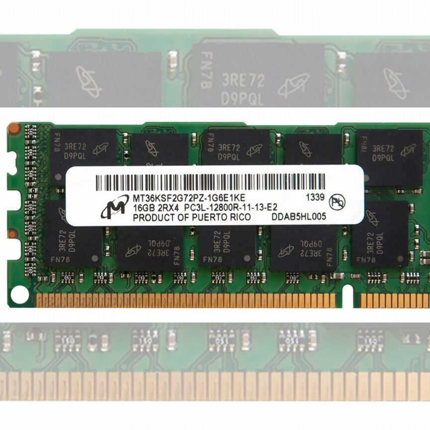 [MT36KSF2G72PZ-1G6E1KE] Оперативная Память Micron Mt36ksf2g72pz-1g6e1ke