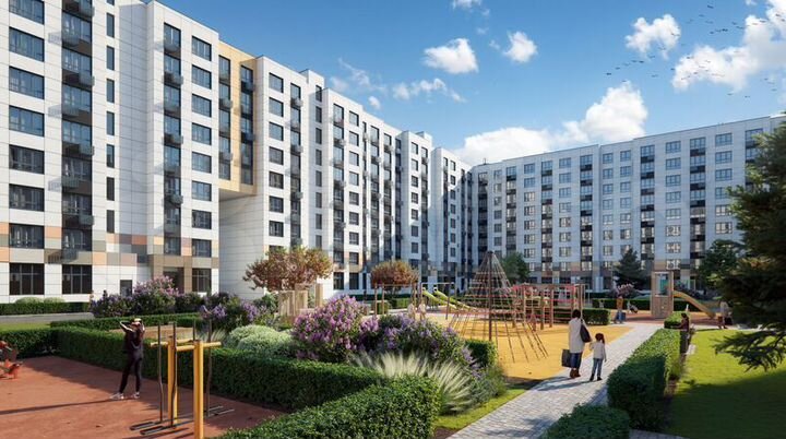 2-к. квартира, 65,1 м², 8/9 эт.