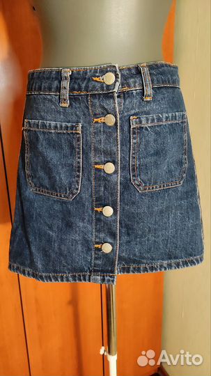 Юбка джинсовая 42-44р