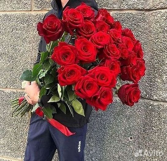 Высокие розы, букеты, цветы Доставка