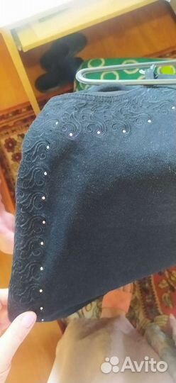 Джинсы женские чёрные 50 размер