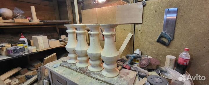 Токарные работы по дереву