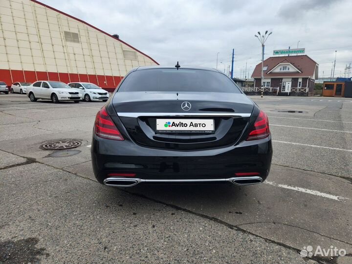 Mercedes-Benz S-класс 2.9 AT, 2019, 109 000 км